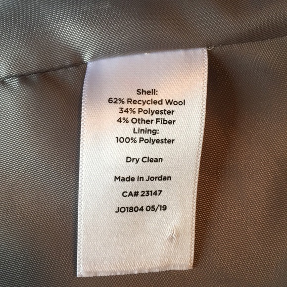 TALBOTS | Brushed Italian Wool Long Blazer - Picture 11 of 12